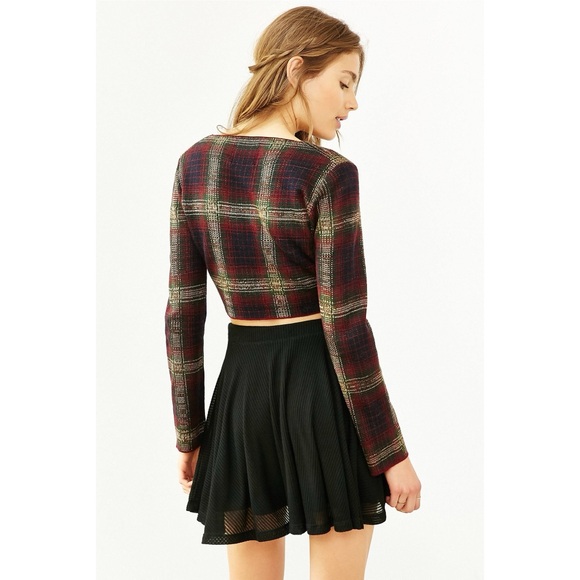 UNIF x Urban Outfitters Nevermind Cropped Sweater - Picture 2 of 10